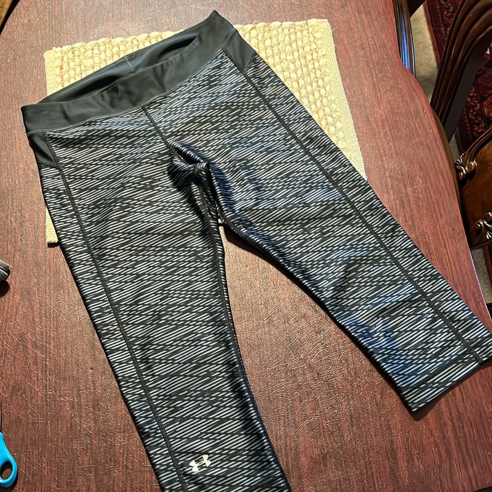 Under Armour…compression leggings in Size Large